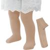 imageAmerican Trends Toddler Tights Footed Dance Tights Baby Girls Leggings Ultra Soft Ballet Tights Baby Stockings for 14TNude