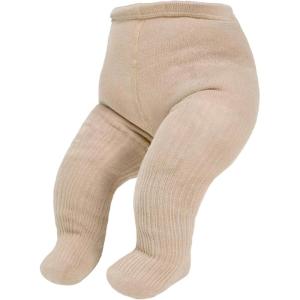 imageAmerican Trends Cable Knit Tights for Newborn Infant Toddler Cozy Leggings for Baby Girls 012MNude