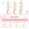 imageAmerican Trends Baby Girls Knee High Socks Ruffle Socks NewbornInfantBabyToddler Tube Long Socks 03TA Blackwhitepink