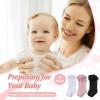 imageAmerican Trends Baby Girls Knee High Socks Ruffle Socks NewbornInfantBabyToddler Tube Long Socks 03TA Blackwhitepink