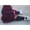 imageAmerican Trends Baby Knee High Socks Girls Tube Long Socks Boys Newborn Infants Toddlers Ruffled SocksC 5 Pack Bowknot