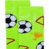 imageAmerican Trends Kids Socks Knee High Uniform Sports Soccer Socks Stripes Tube Socks for Child Boys Girls1 Pack Z Soccer Neon Green