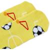 imageAmerican Trends Kids Socks Knee High Uniform Sports Soccer Socks Stripes Tube Socks for Child Boys Girls1 Pack Z Soccer Yellow