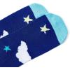 imageAmerican Trends Kids Socks Knee High Uniform Sports Soccer Socks Stripes Tube Socks for Child Boys Girls1 Pack Z Unicorn Blue