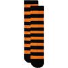 imageAmerican Trends Kids Toddler Soccer Socks Knee High Tube long Socks Three Stripes Uniform Socks for Boys Girls 19 years1 Pack Striped Black Orange