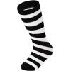 imageAmerican Trends Kids Toddler Soccer Socks Knee High Tube long Socks Three Stripes Uniform Socks for Boys Girls 19 years1 Pack Striped Black White