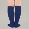 imageAmerican Trends Kids Toddler Soccer Socks Knee High Tube long Socks Three Stripes Uniform Socks for Boys Girls 19 years3 Pack Navy Blue