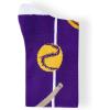 imageAmerican Trends Softball Socks with Baseball Softball for Girls Athletic Socks with Stitchs for Youth Athletic Football SocksPurple Bat