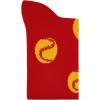 imageAmerican Trends Softball Socks with Baseball Softball for Girls Athletic Socks with Stitchs for Youth Athletic Football SocksRed Baseball