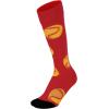 imageAmerican Trends Softball Socks with Baseball Softball for Girls Athletic Socks with Stitchs for Youth Athletic Football SocksRed Baseball