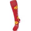 imageAmerican Trends Softball Socks with Baseball Softball for Girls Athletic Socks with Stitchs for Youth Athletic Football SocksRed Bat