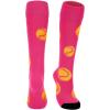 imageAmerican Trends Softball Socks with Baseball Softball for Girls Athletic Socks with Stitchs for Youth Athletic Football SocksRose Red Baseball