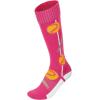 imageAmerican Trends Softball Socks with Baseball Softball for Girls Athletic Socks with Stitchs for Youth Athletic Football SocksRose Red Bat