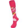 imageAmerican Trends Softball Socks with Baseball Softball for Girls Athletic Socks with Stitchs for Youth Athletic Football SocksUnicorn Rose Red