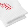 imageAmerican Trends Softball Socks with Stitches  for Women or Youth Girls  Knee High Athletic Baseball Softball Football SocksWhite