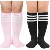 2 Pack Pink White Black White