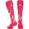 imageAmerican Trends Softball Socks with Baseball Softball for Girls Athletic Socks with Stitchs for Youth Athletic Football SocksUnicorn Rose Red