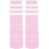 imageAmerican Trends Kids Child Athletic Socks Striped Knee High Tube Soccer Socks Baseball Softball Socks for Toddler Girls1 Pack Pink White