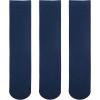 imageAmerican Trends Kids Child Athletic Socks Striped Knee High Tube Soccer Socks Baseball Softball Socks for Toddler Girls3 Pack Navy Blue