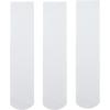 imageAmerican Trends Kids Child Athletic Socks Striped Knee High Tube Soccer Socks Baseball Softball Socks for Toddler Girls3 Pack White