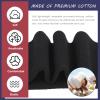 imageAmerican Trends Kids Knee High Socks Boys Girls School Uniform Dress Socks Toddler Long Tube Seamless Knit Socks 3 Pack3 Pack Navy