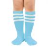 imageAmerican Trends Kids Toddler Soccer Socks Stripes Uniform Knee High Tube Long Youth Soccer Baseball Socks for Boys Girls4 Mixpack M