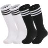 4 Pack Black White