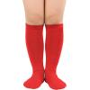imageAmerican Trends Toddler Baseball Socks Soccer Socks Kids Athletic Tube Socks Girls Boys Softball Socks Youth Knee High Socks1 Pack Pure Red