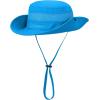 imageKids Sun Hat Outdoor UPF 50 Sun Hats Wide Brim Kids Bucket Hat Fishing Hat 512 Years1 Pack Aqua Blue