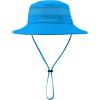 imageKids Sun Hat Outdoor UPF 50 Sun Hats Wide Brim Kids Bucket Hat Fishing Hat 512 Years1 Pack Aqua Blue