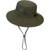 imageKids Sun Hat Outdoor UPF 50 Sun Hats Wide Brim Kids Bucket Hat Fishing Hat 512 Years1 Pack Army Green