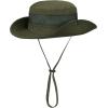 imageKids Sun Hat Outdoor UPF 50 Sun Hats Wide Brim Kids Bucket Hat Fishing Hat 512 Years1 Pack Army Green