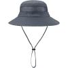 imageKids Sun Hat Outdoor UPF 50 Sun Hats Wide Brim Kids Bucket Hat Fishing Hat 512 Years1 Pack Dark Grey