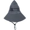 imageKids Sun Hat Outdoor UPF 50 Sun Hats Wide Brim Kids Bucket Hat Fishing Hat 512 Years1 Pack Dark Grey
