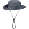 imageKids Sun Hat Outdoor UPF 50 Sun Hats Wide Brim Kids Bucket Hat Fishing Hat 512 Years1 Pack Dark Grey
