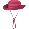 imageKids Sun Hat Outdoor UPF 50 Sun Hats Wide Brim Kids Bucket Hat Fishing Hat 512 Years1 Pack Hot Pink