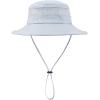 imageKids Sun Hat Outdoor UPF 50 Sun Hats Wide Brim Kids Bucket Hat Fishing Hat 512 Years1 Pack Light Grey
