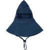 imageKids Sun Hat Outdoor UPF 50 Sun Hats Wide Brim Kids Bucket Hat Fishing Hat 512 Years1 Packnavy Blue