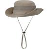 imageKids Sun Hat Outdoor UPF 50 Sun Hats Wide Brim Kids Bucket Hat Fishing Hat 512 Years2 Pack Dark Khaki  Light Beige