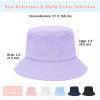 imageToddler Sun Hat Sun Protection Kids Bucket Hat Toddler Beach Hats for Girls Boys Swim CapPurple