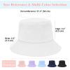 imageToddler Sun Hat Sun Protection Kids Bucket Hat Toddler Beach Hats for Girls Boys Swim CapWhite