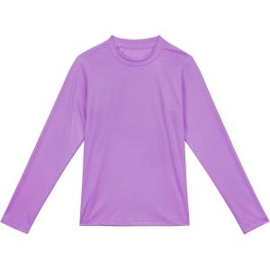 imageAmerican Trends Girls Rash Guard UPF 50 Long Sleeve UV Protection Shirts for Girls  Lightweight Quick Dry Sun Shirts 516TPurple