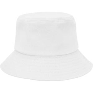 imageToddler Sun Hat Sun Protection Kids Bucket Hat Toddler Beach Hats for Girls Boys Swim CapWhite