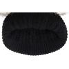 imageAmerican Trends Baby Beanie Hat Double Pom Pom Toddler Beanies Knit Infant Winter Hat Caps for Boys GirlsB Dark Pink