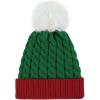 imageAmerican Trends Baby Beanie Hat Double Pom Pom Toddler Beanies Knit Infant Winter Hat Caps for Boys GirlsChristmasred  Green