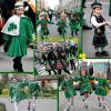imageAmerican Trends Girls Sequin Sparkly Skirts Girls Metallic Skirt 2Layer Ruffle Skirts with Sunglasses Cheerleaders SkirtGreen