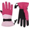 imageAmerican Trends Kids Waterproof Winter Gloves Warm Snow Gloves Boys Girls Ski Gloves Toddler Mittens WindproofZ Pink