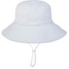 imageBaby Sun Hat Toddler Summer UPF 50 Sun Protection Baby Boy Girls Hats Beach Hats Wide Brim Adjustable Bucket HatA 1 White