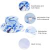 imageBaby Sun Hat Toddler Summer UPF 50 Sun Protection Baby Boy Girls Hats Beach Hats Wide Brim Adjustable Bucket HatB Blue Whale