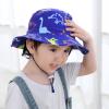 imageBaby Sun Hat Toddler Summer UPF 50 Sun Protection Baby Boy Girls Hats Beach Hats Wide Brim Adjustable Bucket HatB Blue Whale